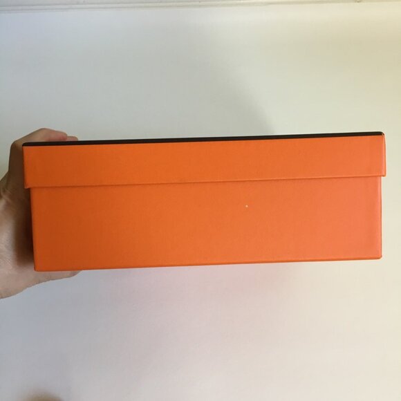 Hermes Square Gift Box with Fabric Cushion Tissue Paper Accessory Gift Box - Picture 6 of 14